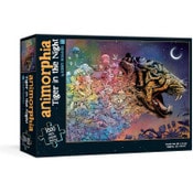 Wholesale - 1000pc Animorphia Tiger In The Night Jigsaw Puzzle C/P 6, UPC: 9780593184776
